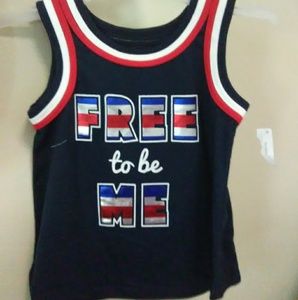 Free to be me tank top